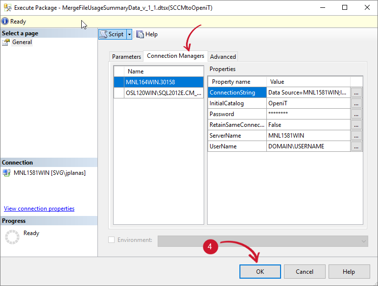 SCCM Integration: Execute Package