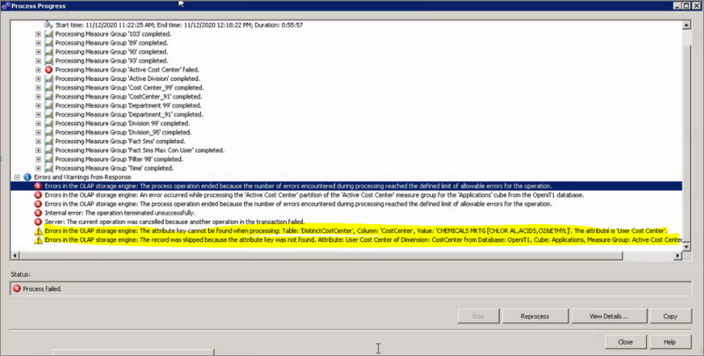 Analysis Server Troubleshooting: OLAP - Attribute Key