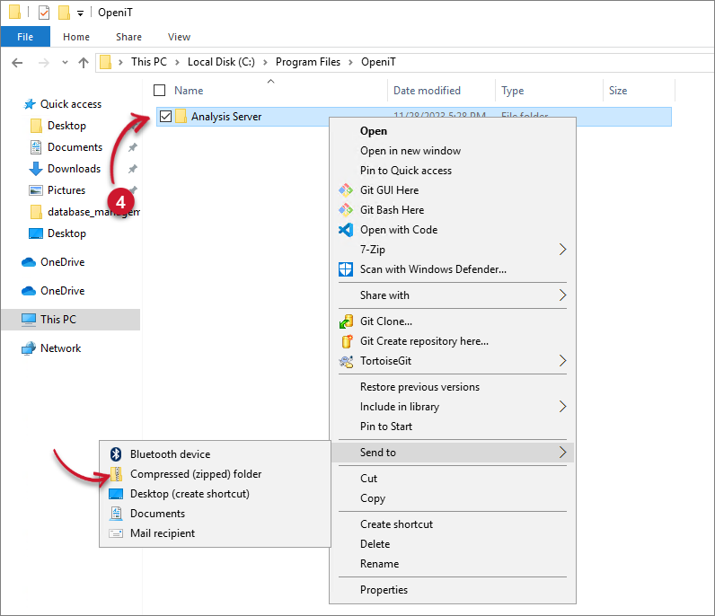 Analysis Server Upgrade Prerequisites: Installation Directory