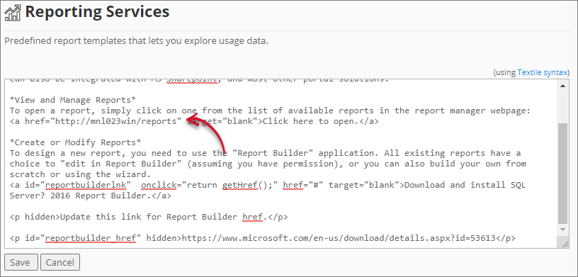 Analysis Server Upgrade Prerequisites: Reporting SSRS URI