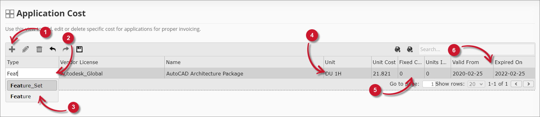 Analysis Server Application Cost: Adding a Record