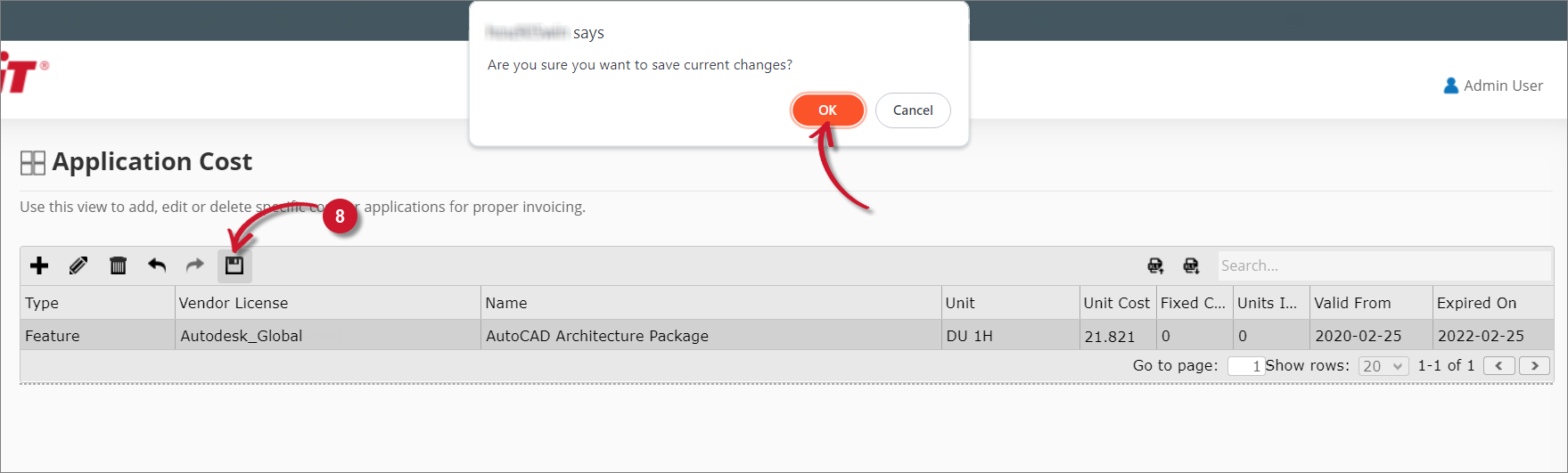 Analysis Server Application Cost: Added a Record