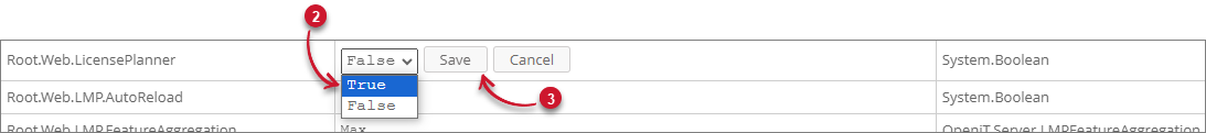 Activating Root.Web.LicensePlanner