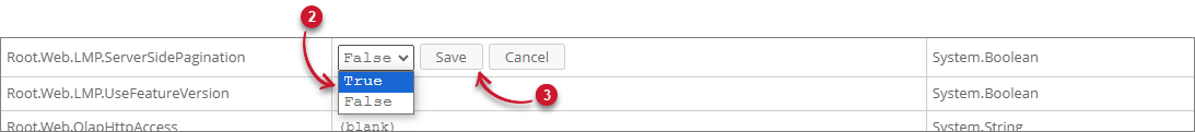 Activating Root.Web.LMP.ServerSidePagination