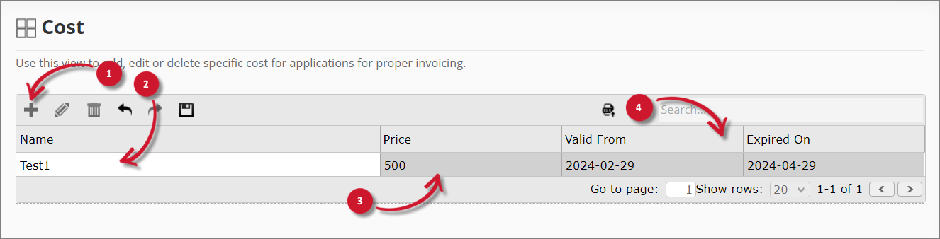 Analysis Server Cost: Add Record