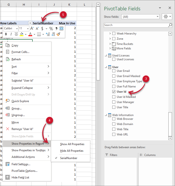  Analysis Server Mapping Sources: Reporting New User Source