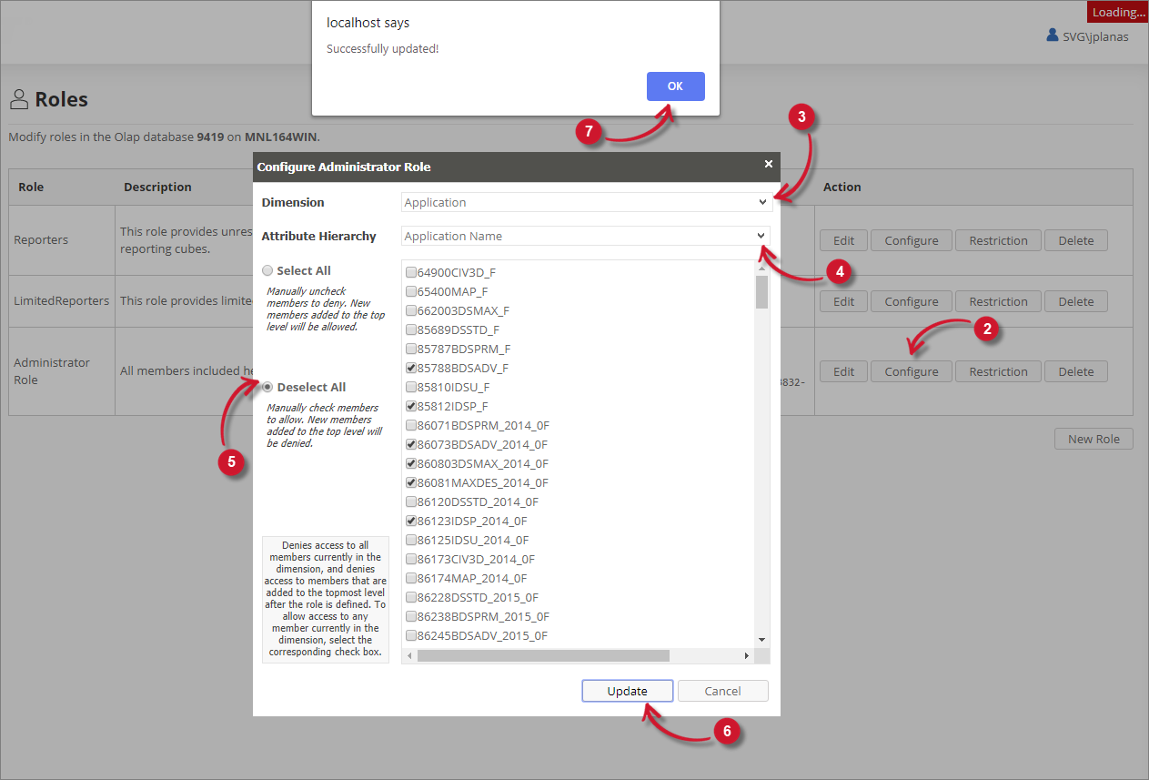  Analysis Server Administration: Configuring Role Data Restrictions