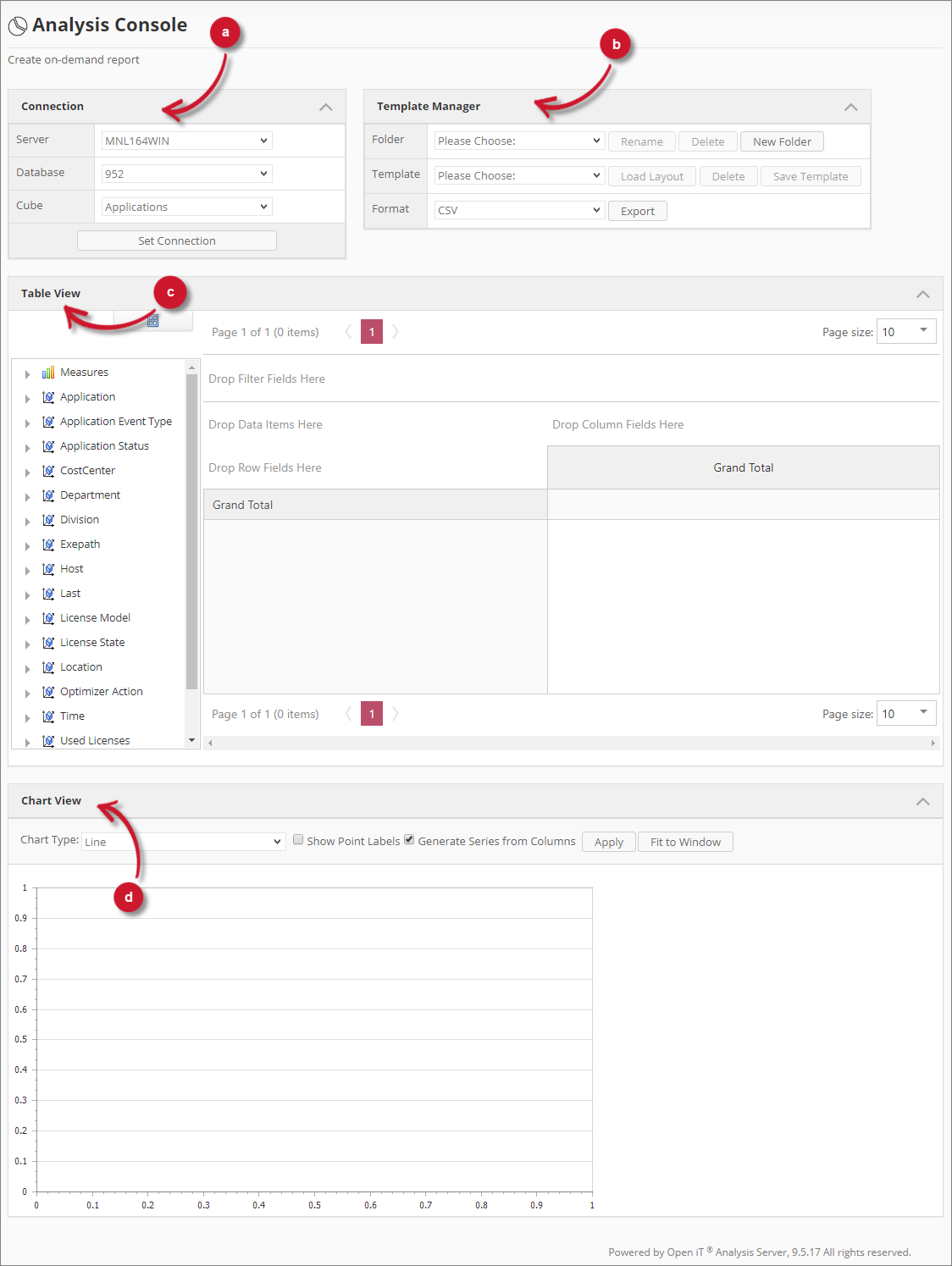  Analysis Server Analysis Console