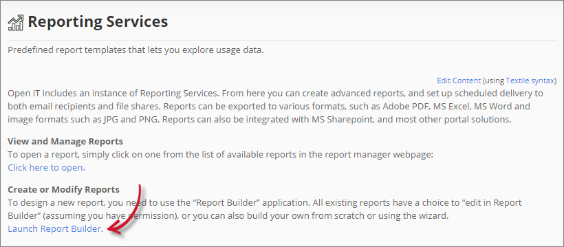  Analysis Server Reporting: Create and Modify Reports