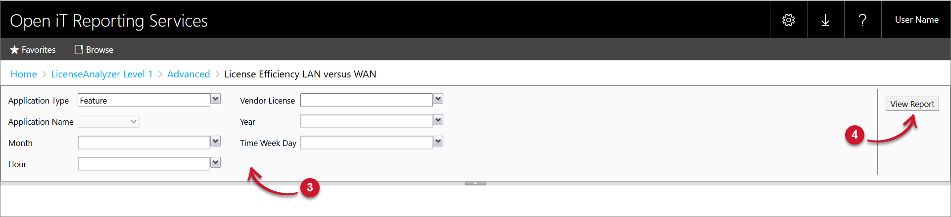 License Efficiency LAN versus WAN Parameters