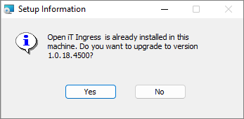 Ingress Upgrade Prompt