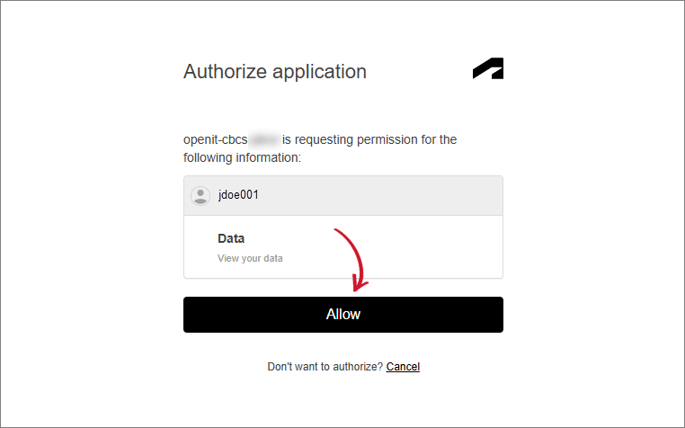 Authenticating to the Autodesk Portal: Allow Requested Permission