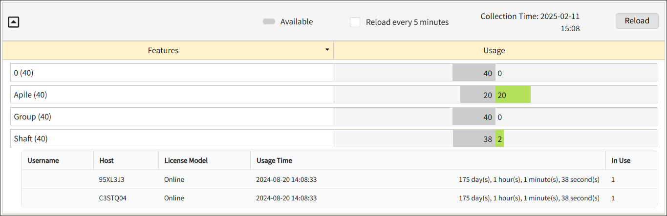 Drilled Down Feature View