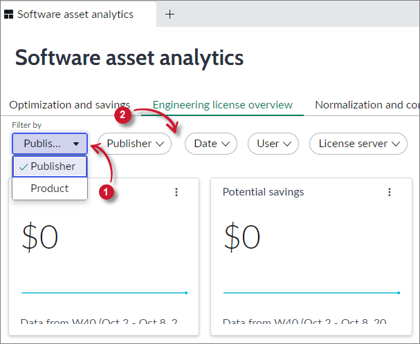 ServiceNow Integration: Dashboard Filter