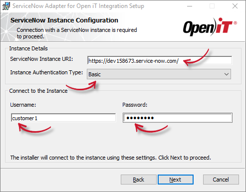 ServiceNow Integration: Installation ServiceNow Instance Configuration - Basic