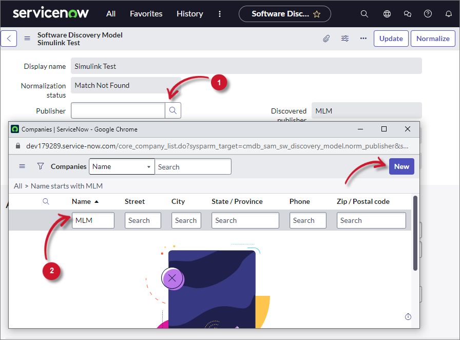 ServiceNow Integration: LicenseAnalyzer Deployment Verification - Publisher Normalization