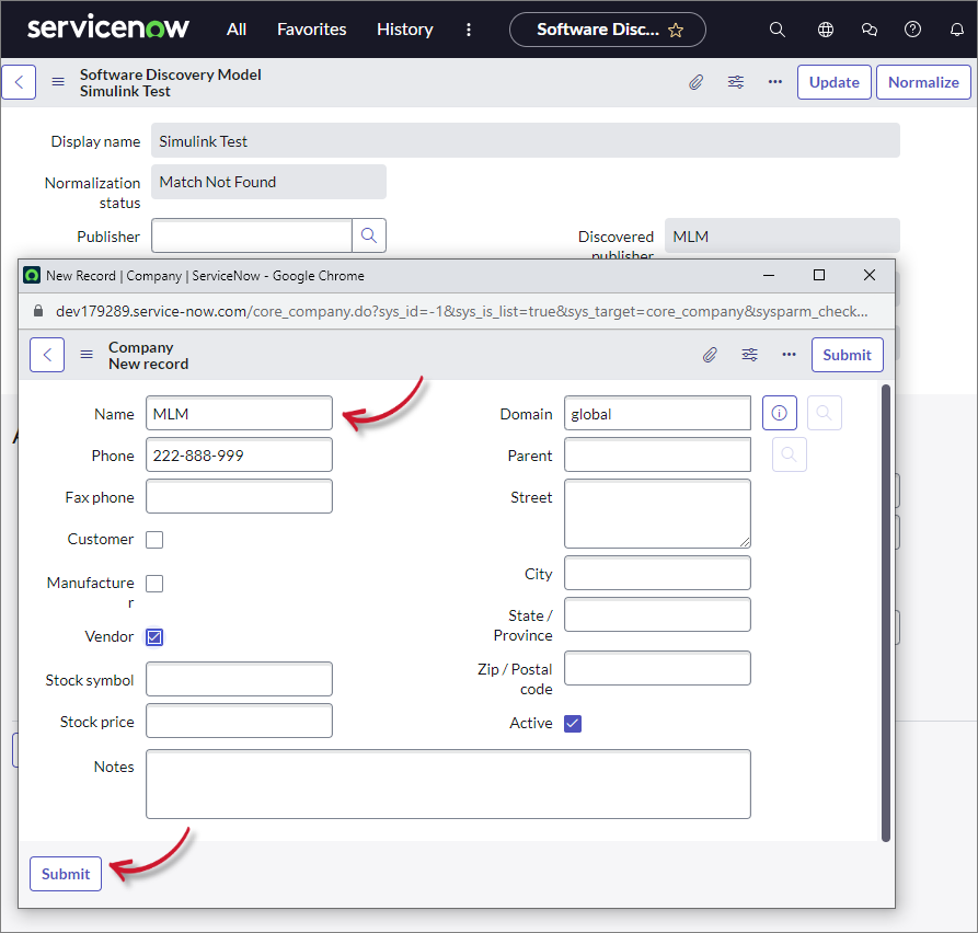 ServiceNow Integration: LicenseAnalyzer Deployment Verification - Normalized Publisher