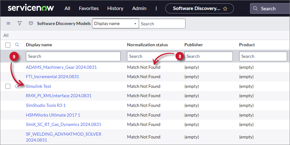 ServiceNow Integration: LicenseAnalyzer Deployment Verification - Normalization Status