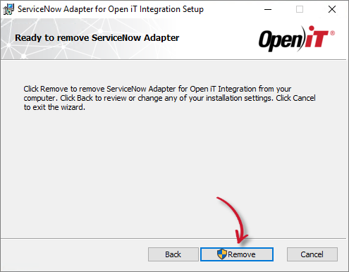 ServiceNow Integration: Ready to Uninstall